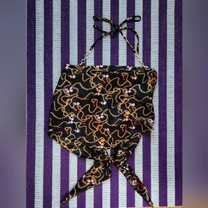 Going out top cropped halter